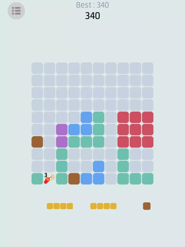 1010 Glow Block Puzzle Game iPad  Screenshots