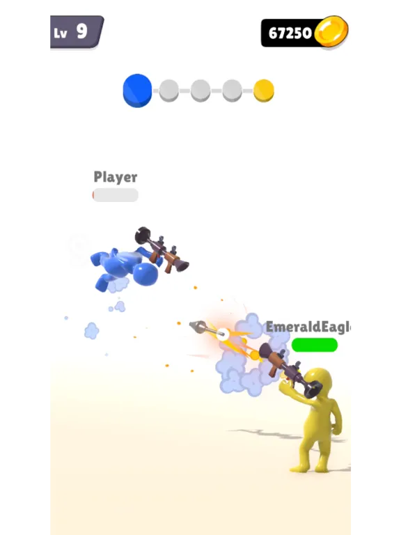 Ảnh chụp màn hình của Gun Fight Master iPad 