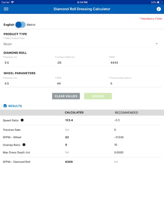 Ảnh chụp màn hình của NORTON iGRIND iPad 