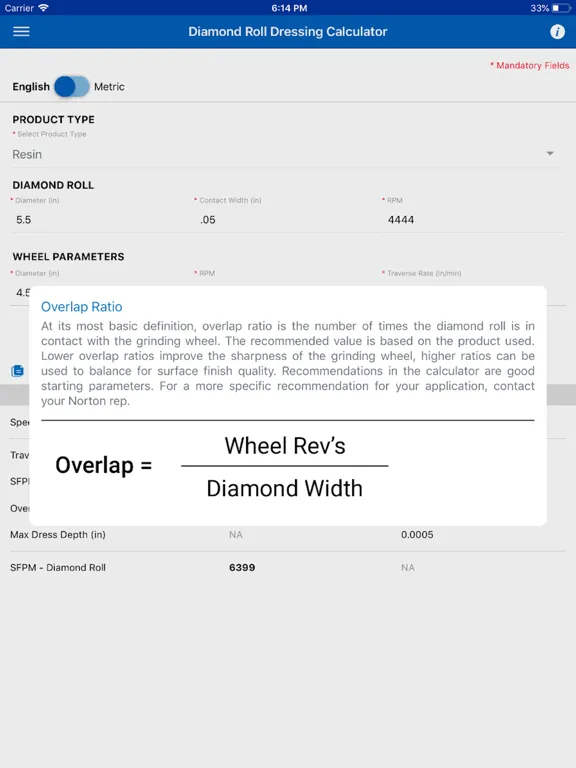 Ảnh chụp màn hình của NORTON iGRIND iPad 