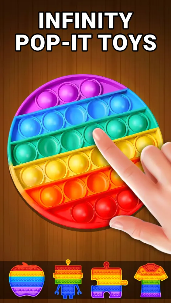 Poppit Game Stress Relief Game Screenshots