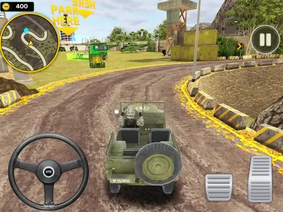Ảnh chụp màn hình của Army Jeep: Truck Driving Games iPad 