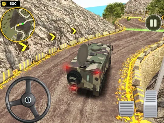 Ảnh chụp màn hình của Army Jeep: Truck Driving Games iPad 