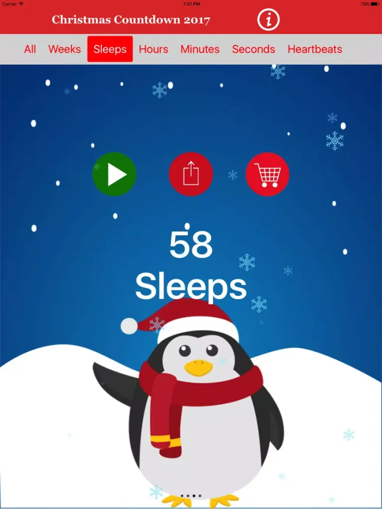 Christmas Countdown 2019 - iPad  Screenshots