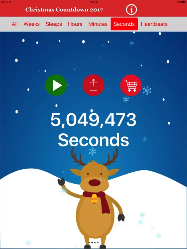 Christmas Countdown 2019 - iPad  Screenshots