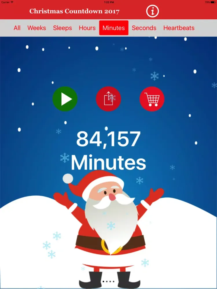 Christmas Countdown 2019 - iPad  Screenshots