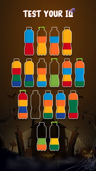 Ảnh chụp màn hình của Water Sort - Sort Color Puzzle