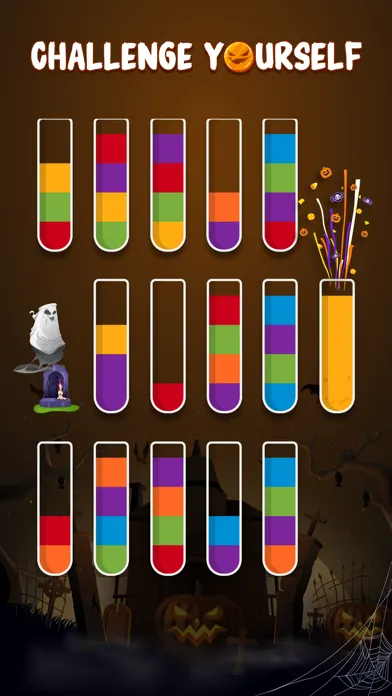 Ảnh chụp màn hình của Water Sort - Sort Color Puzzle