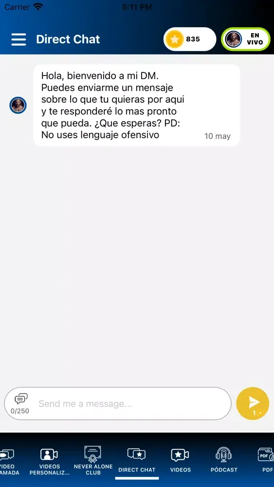 Tangkapan layar Esteban Martinez Coach
