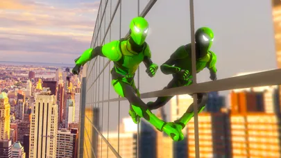 Zrzuty ekranu Flying Spider Crime City Games