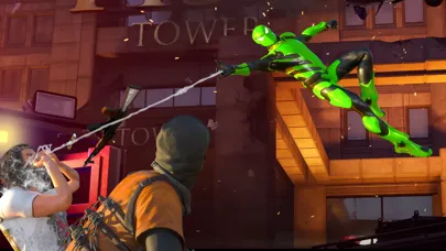 Zrzuty ekranu Flying Spider Crime City Games