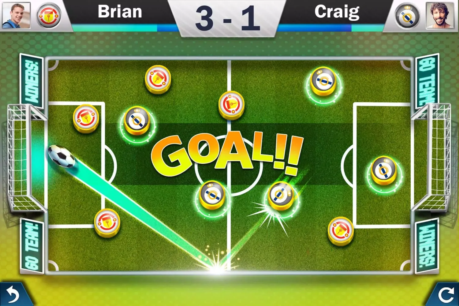 Captures d'écran de 2018 Champion Soccer League