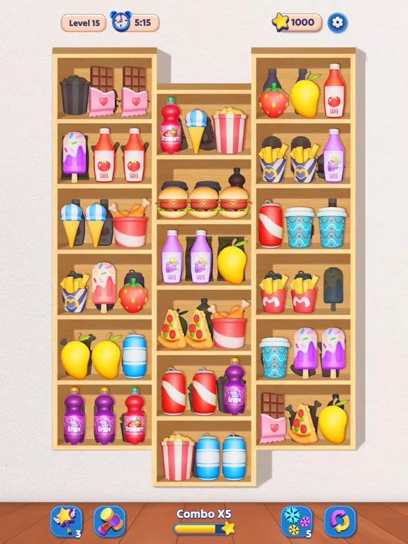 Zrzuty ekranu Goods Sorting 3D: Match Game iPad 