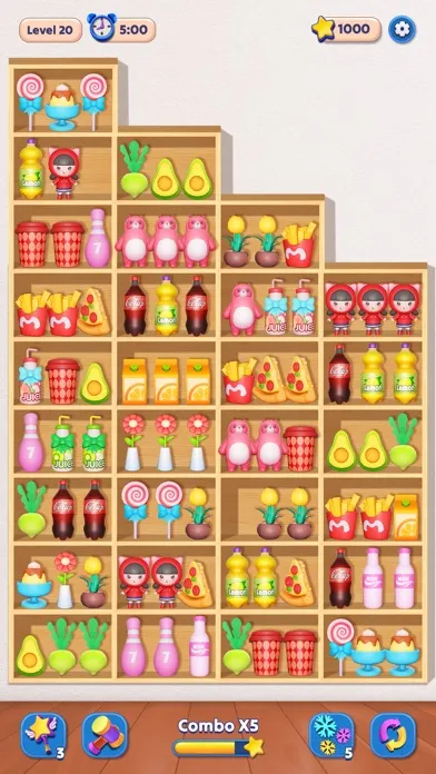 Zrzuty ekranu Goods Sorting 3D: Match Game