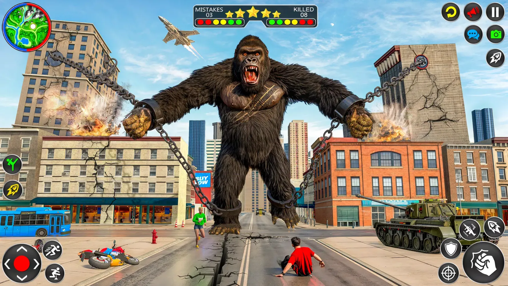 Скриншоты King Kong Gorilla City Attack