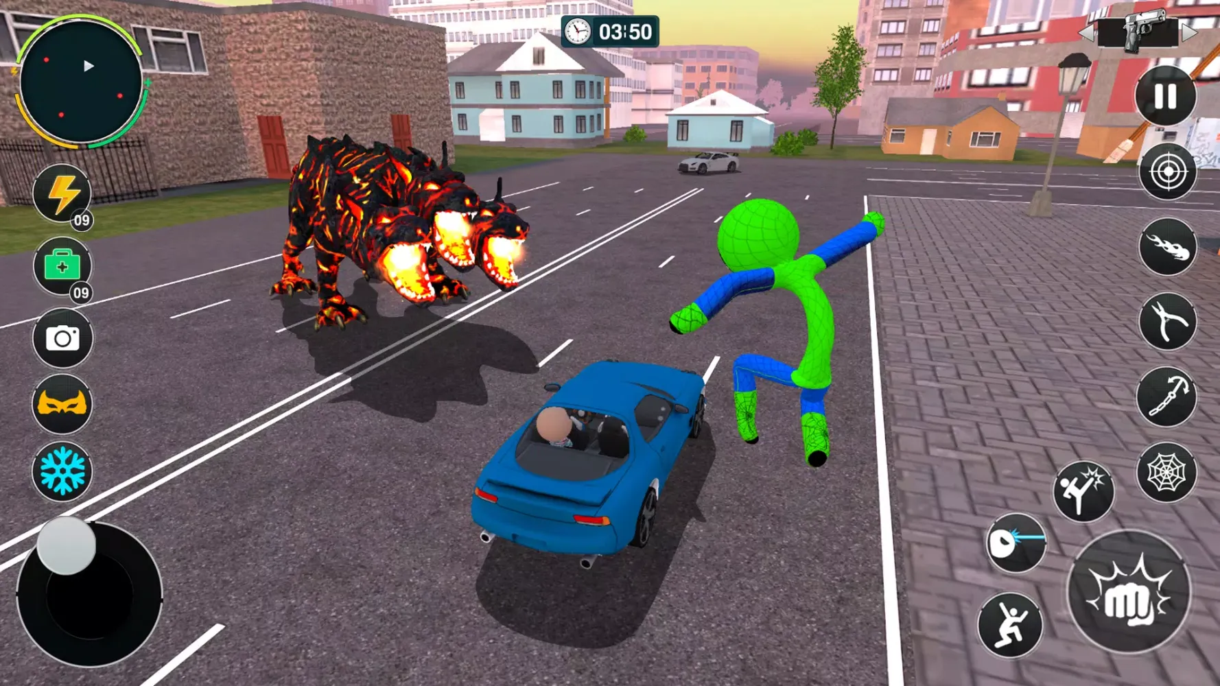 Screenshot di Rope Fight Spider Adventure