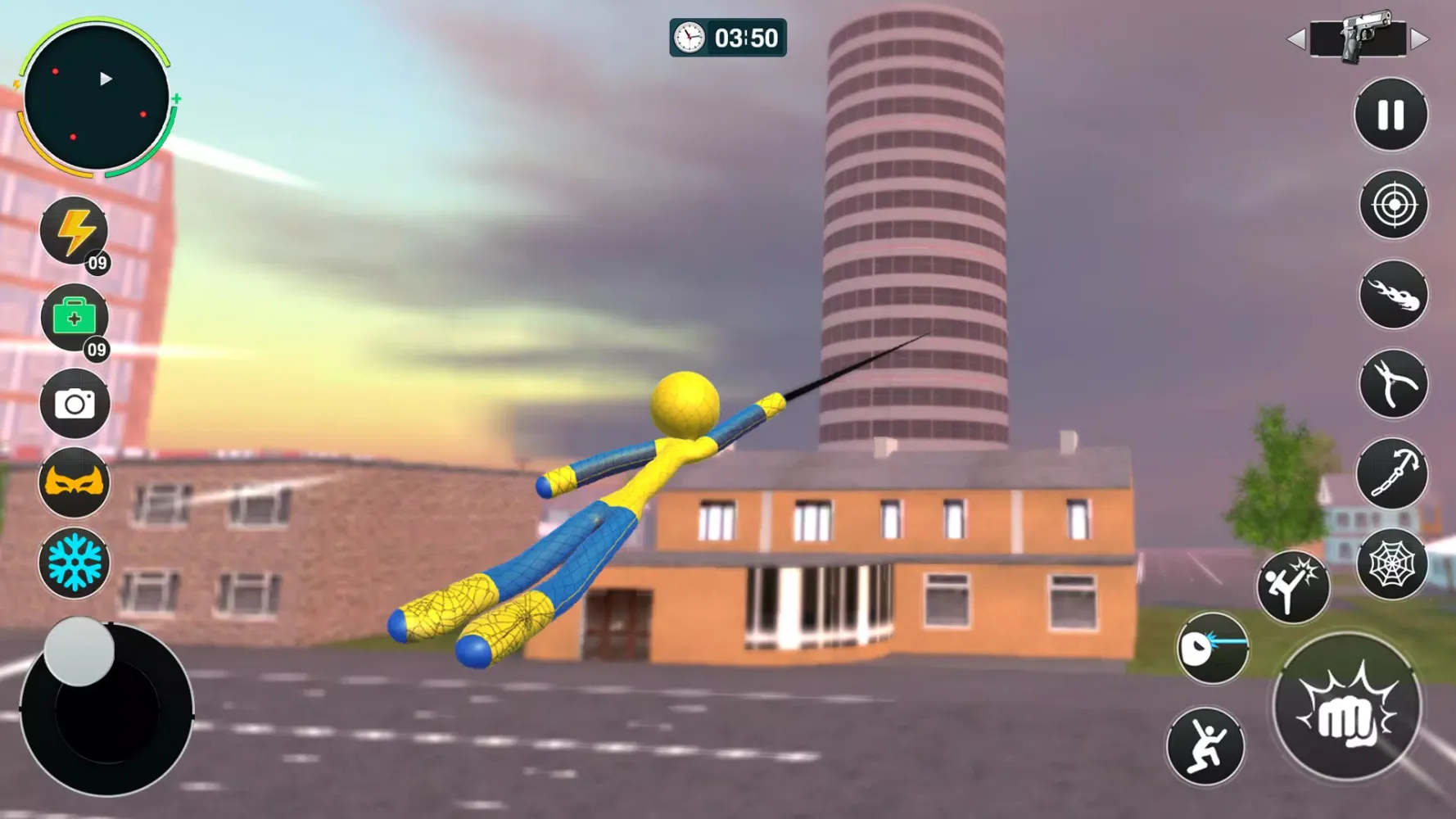 Screenshot di Rope Fight Spider Adventure
