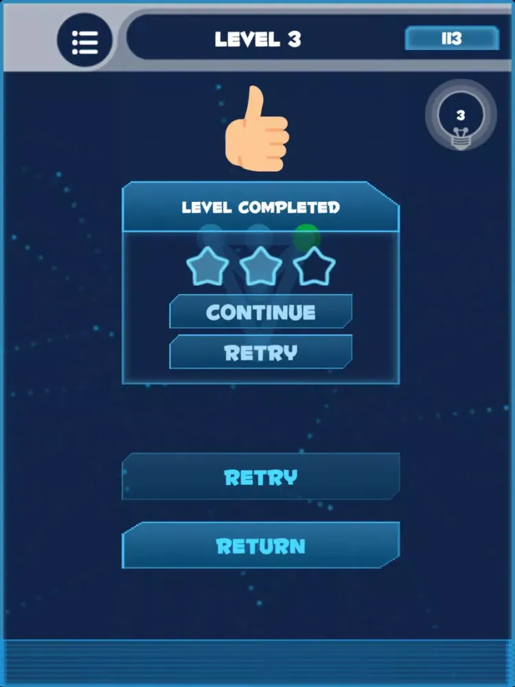 Draw Line One Touch Puzzle iPad  Screenshots