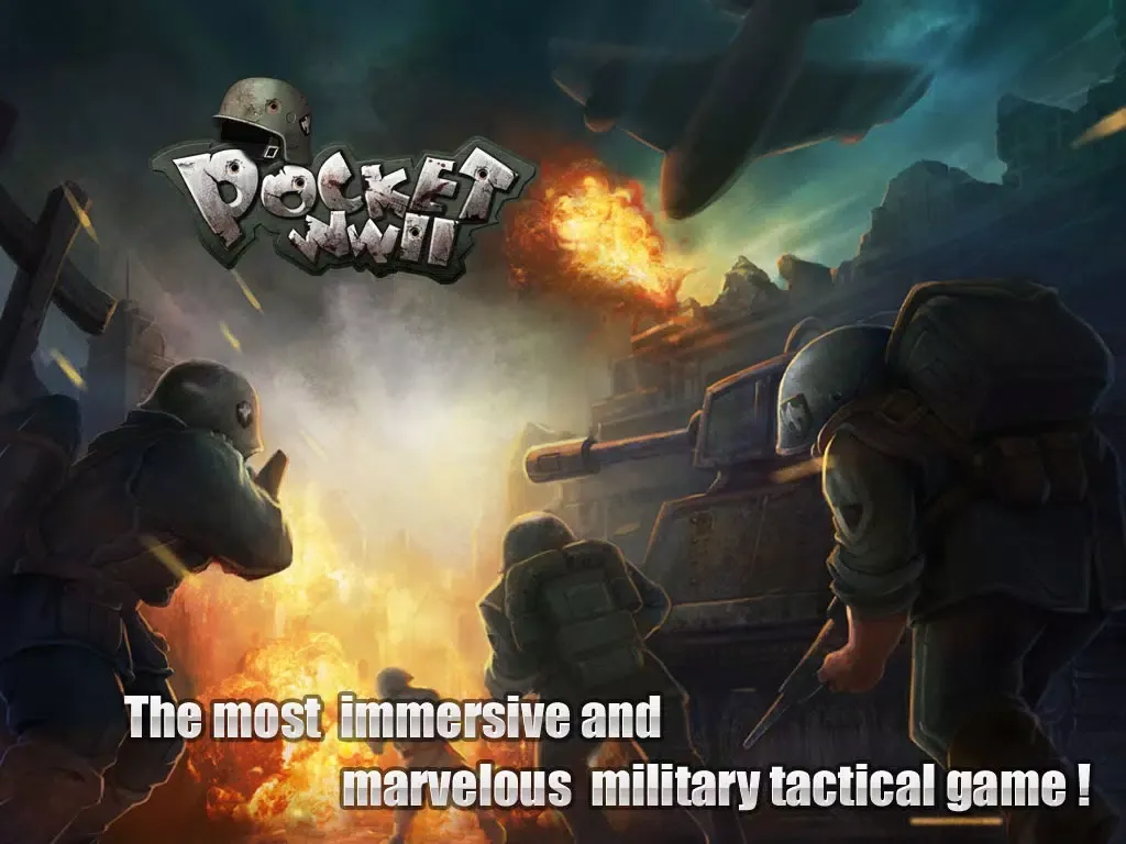 Tangkapan layar Pocket WWII iPad 