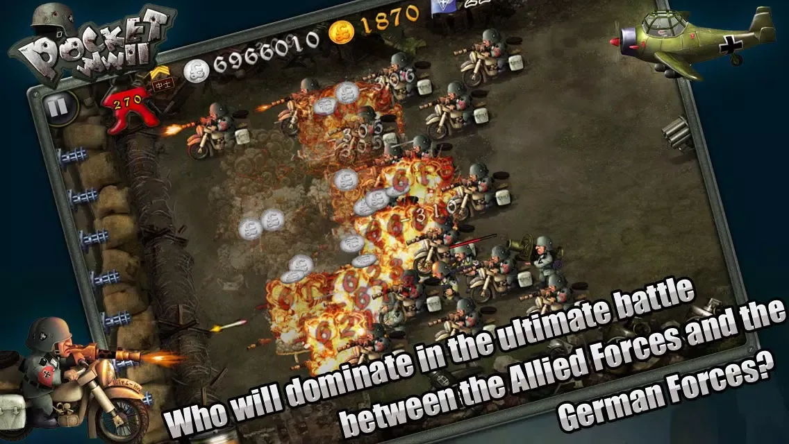 Tangkapan layar Pocket WWII