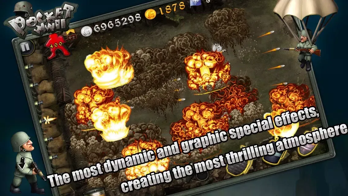Tangkapan layar Pocket WWII
