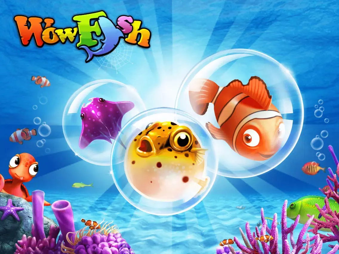 Capturas de tela do Wow Fish iPad 