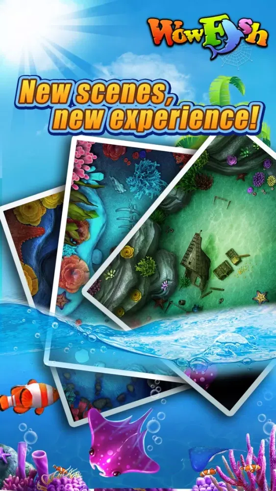 Capturas de tela do Wow Fish