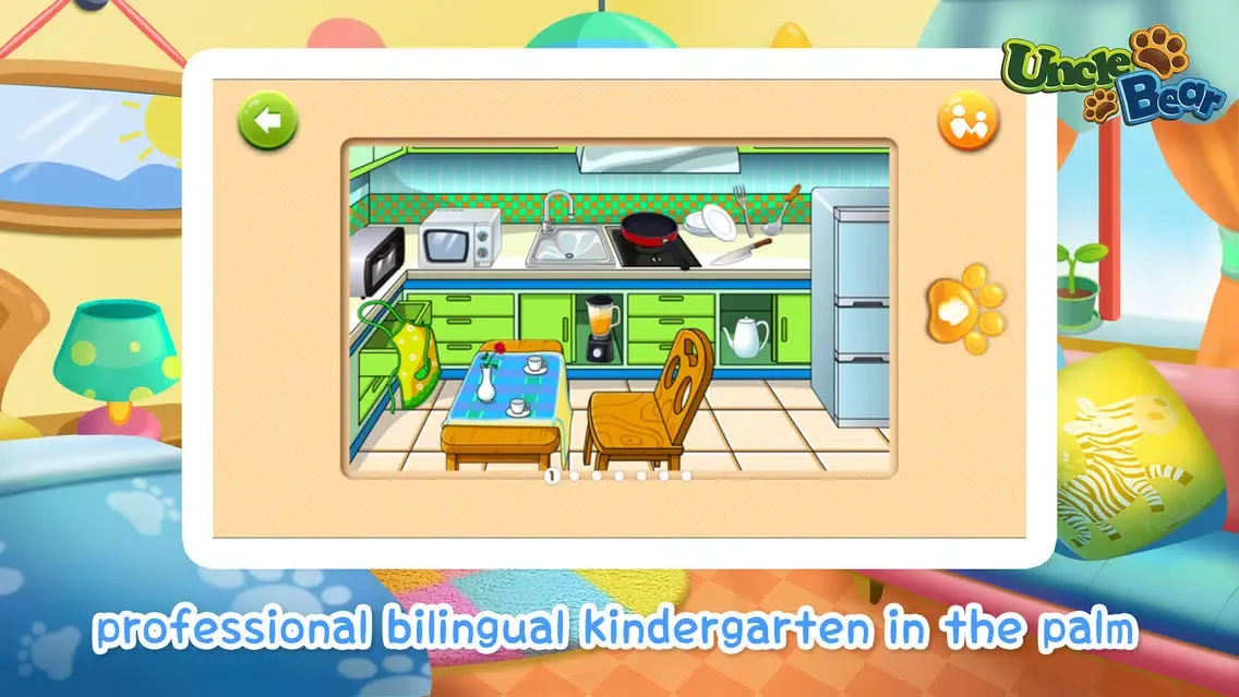 Capturas de tela do Kids Puzzle: Home - Uncle Bear