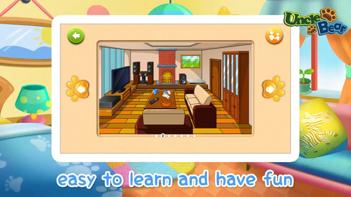 Capturas de tela do Kids Puzzle: Home - Uncle Bear