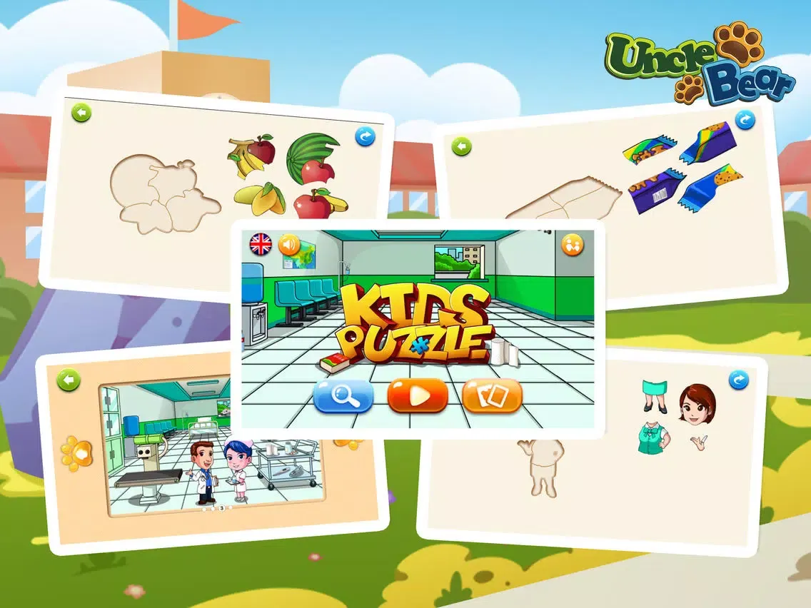 Kids Puzzle: Social iPad  스크린샷
