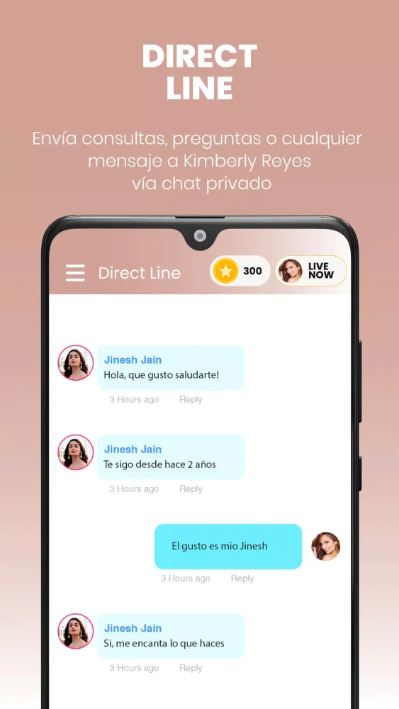 Kimberly Reyes स्क्रीनशॉट