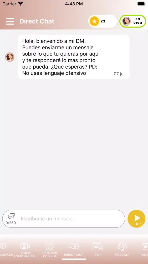Capturas de tela do Kimberly Reyes - Belleza