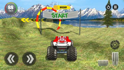 Monster Truck Racing Car Games سکرین شاٹس