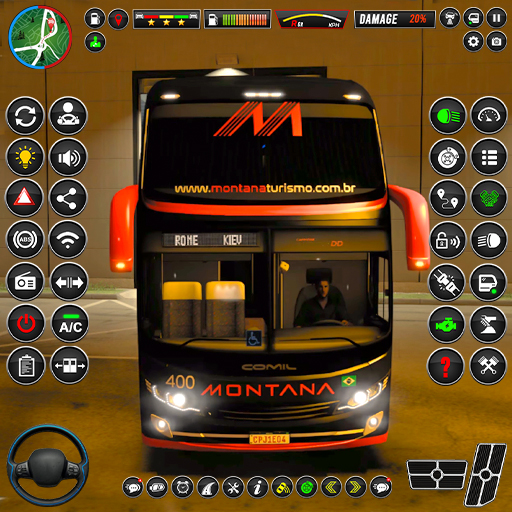 City Bus Driving Euro Bus Game