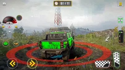 Tangkapan skrin 4x4 Offroad Car Simulator Game