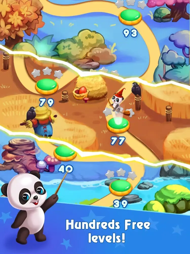 Captures d'écran de Panda Bubble Pop: Best Bubble Shooter Free Games iPad 