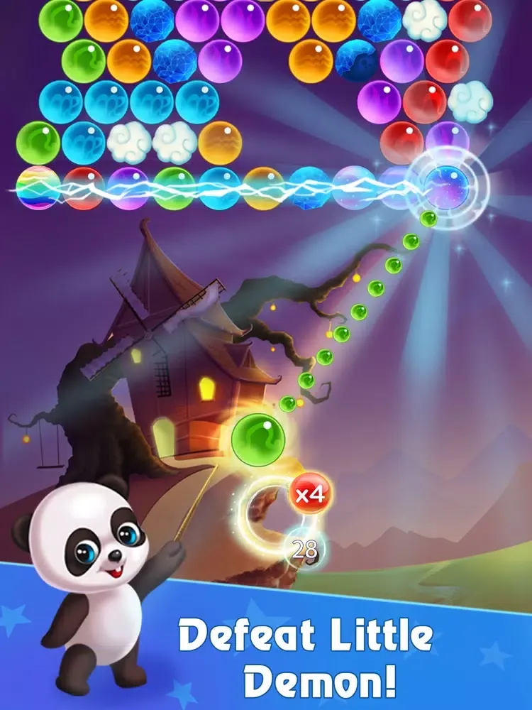 Captures d'écran de Panda Bubble Pop: Best Bubble Shooter Free Games iPad 