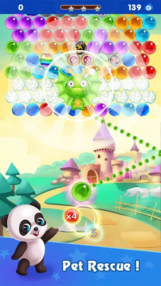 Captures d'écran de Panda Bubble Pop: Best Bubble Shooter Free Games