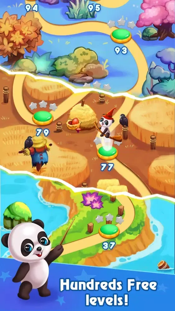 Captures d'écran de Panda Bubble Pop: Best Bubble Shooter Free Games