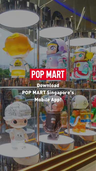 Zrzuty ekranu POP MART Singapore