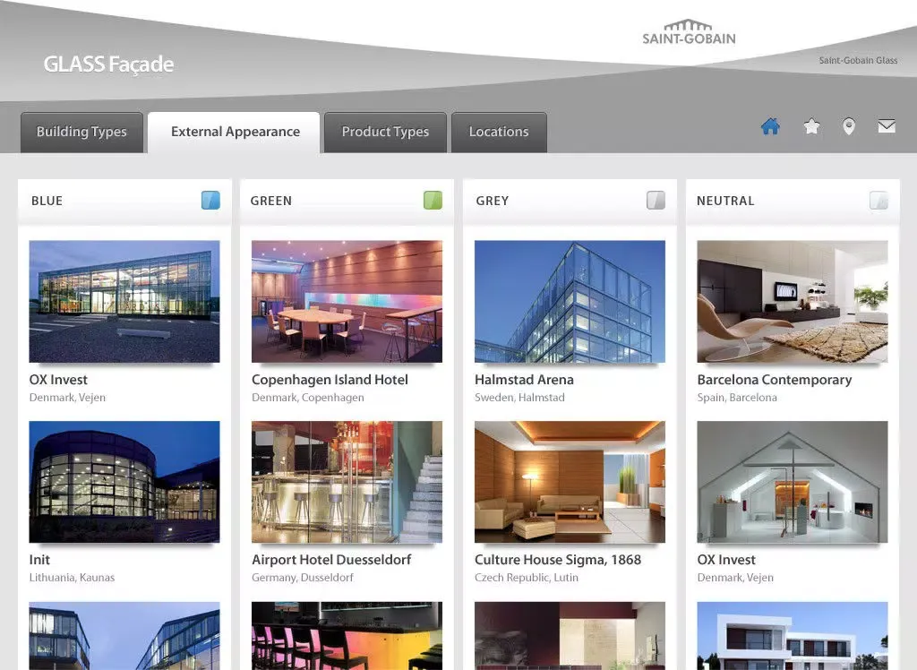 Скриншоты GLASS Facade iPad 