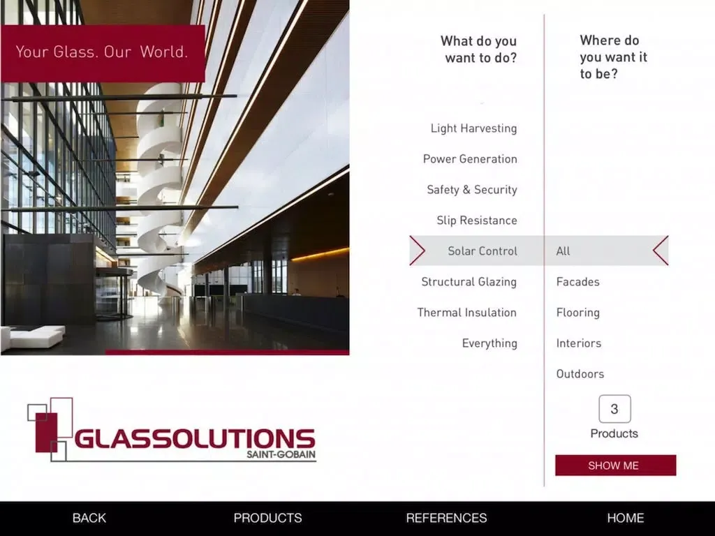 ARCHITECTURAL GLASS iPad 应用截图