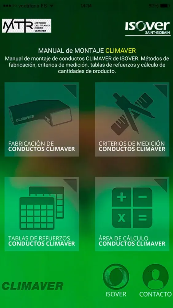 ภาพหน้าจอของ Manual de montaje CLIMAVER