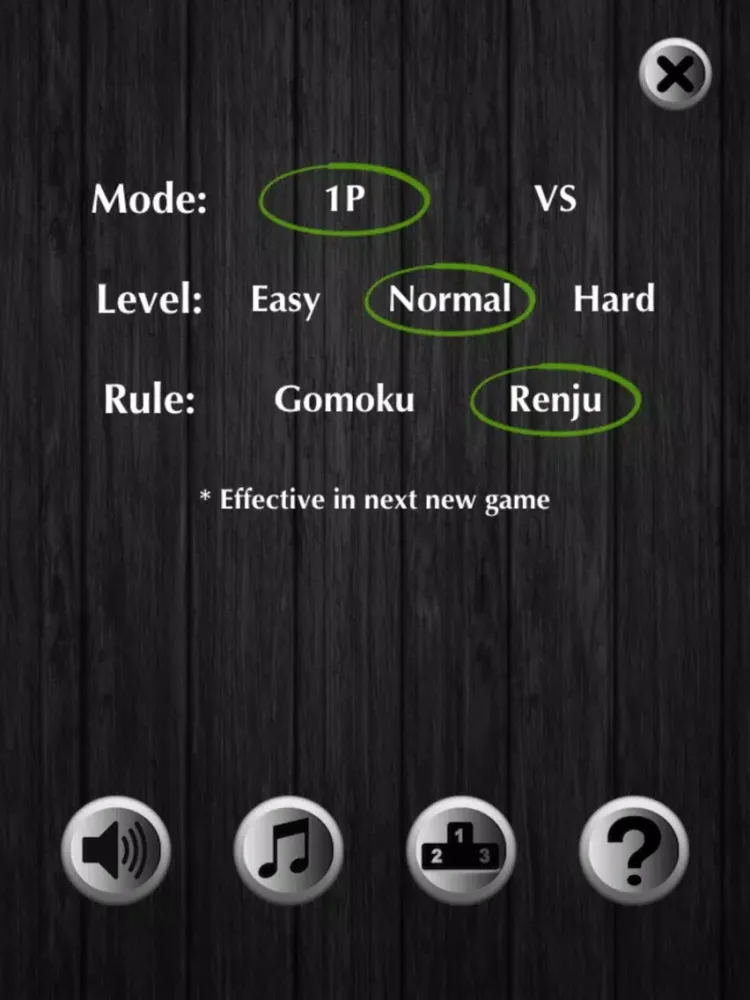 Capturas de tela do Simply Gomoku 2 iPad 