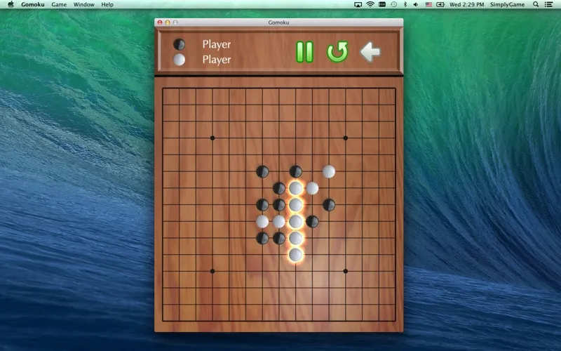 Captures d'écran de Gomoku