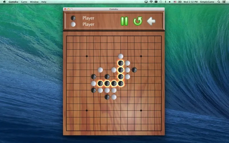 Captures d'écran de Gomoku