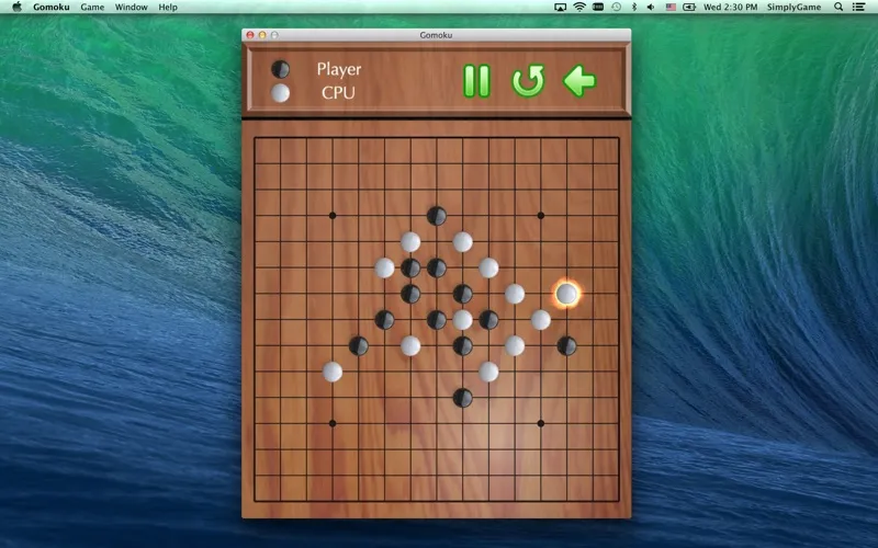 Captures d'écran de Gomoku