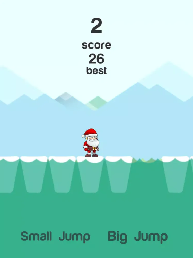 Capturas de tela do Santa Claus on the Run - Christmas 2016 Game iPad 