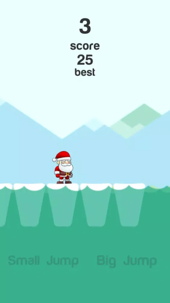 Capturas de tela do Santa Claus on the Run - Christmas 2016 Game