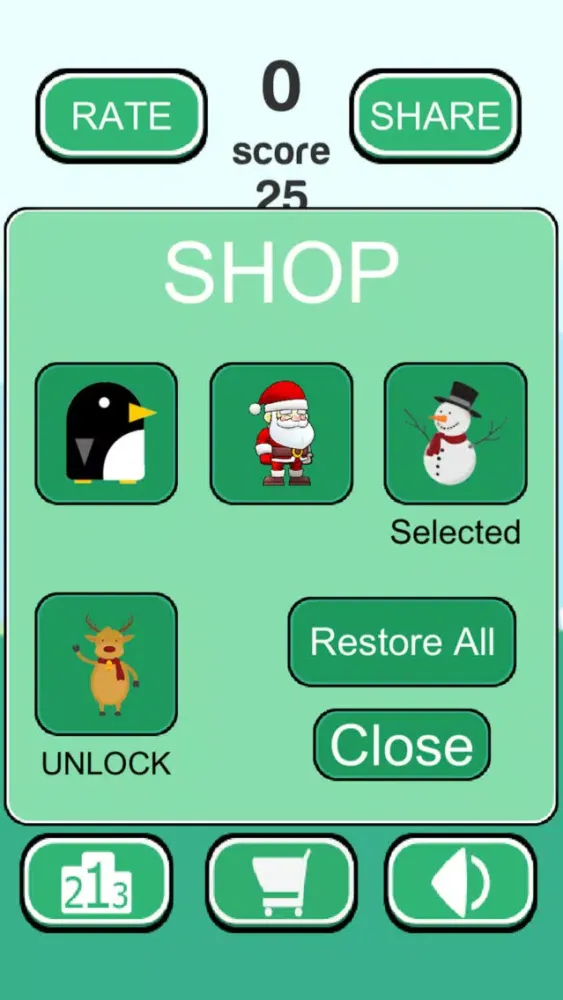 Capturas de tela do Santa Claus on the Run - Christmas 2016 Game